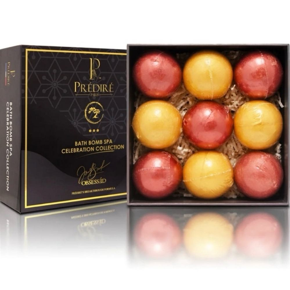 NIB-Bath Bomb Spa Celebration Collection-9PC Set-Predire